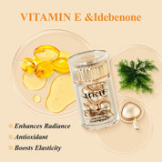 HKH Retinol + HPR Serum fürs Gesicht – Anti-Aging-Nachtpflege gegen Falten – Retinol-Kapseln – Peptidserum für Frauen – Strafft die Haut gegen feine Linien und schlaffe Haut – Frei von Duftstoffen und Alkohol, nicht fettend