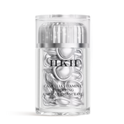 Dreifach-Vitamin-C-Serum-Kapseln für das Gesicht: Korrektur von Pigmentflecken mit Kamelien-Niacinamid VE Anti-Aging-Serum für Frauen - 28 Kapseln zur Straffung schlaffer Haut und feiner Linien