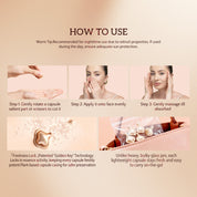 HKH Bakuchiol Retinol Serum-Kapseln: 30 Einzeldosis-Anti-Aging-Serum mit HPR und Vitamin C für Frauen von 25 bis 55 Jahren – Mildert Falten und Pigmentflecken – Straffend, glättend und feuchtigkeitsspendend – Ideal für unterwegs