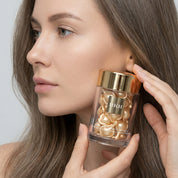 HKH Bakuchiol Retinol Serum-Kapseln: 30 Einzeldosis-Anti-Aging-Serum mit HPR und Vitamin C für Frauen von 25 bis 55 Jahren – Mildert Falten und Pigmentflecken – Straffend, glättend und feuchtigkeitsspendend – Ideal für unterwegs